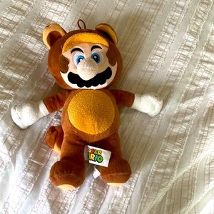 Cat Mario stuffed toy